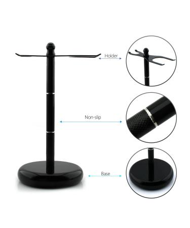 Premium Men's Shaving Set - Safety Razor & Badger Hair Brush for Luxurious Shaving Foam | The Body Tools - Buy Online on GoSupps.com