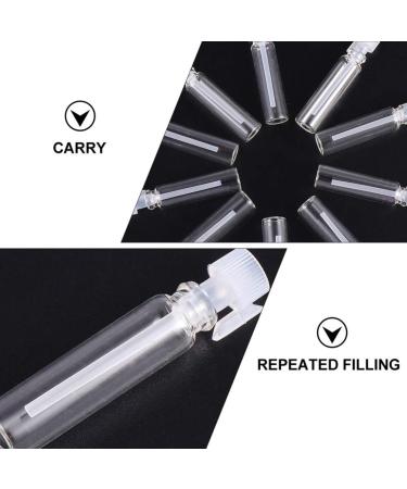 Beaupretty 50 Piece 1ml Mini Sample Perfume Test Bottles - Clear Travel Glass Spray Containers for Makeup & Samples - Buy Online on GoSupps.com