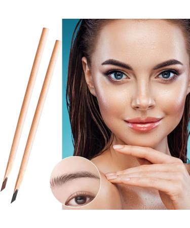 HASAIKA Waterproof Wooden Eyebrow Pencil Makeup Eyebrow Pencil Sharpenable Eyebrow Pencil Long Lasting Eyebrow Pencil for Filling and Outlining - Buy Online on GoSupps.com
