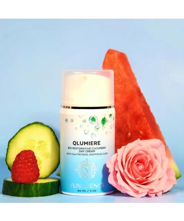 YUNASENCE QLUMIERE Bio-Restorative Cucumber Cream - Hydrating Amino Acids Hyaluronic Acid & Caviar for Soothing Skin Care - Buy Online on GoSupps.com