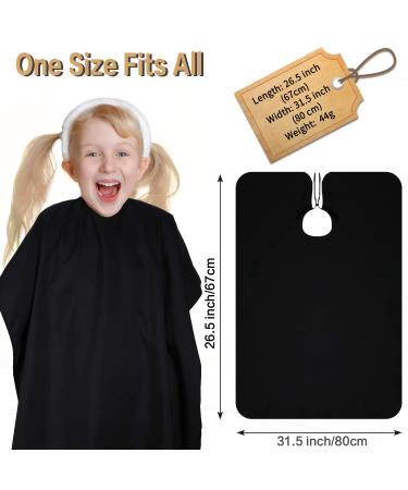 Kids Haircut Barber Cover Cape 47.3 x 31.5 Inch - Waterproof Hair Cutting Cape - Classic Pattern - Buy Online on GoSupps.com