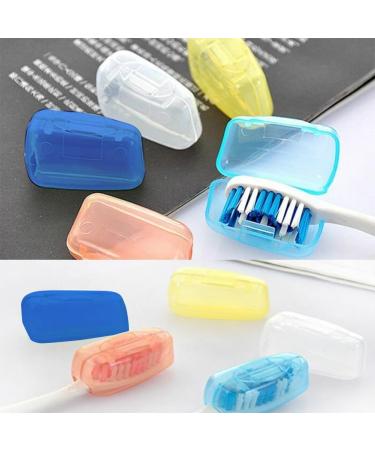 Premium Toothbrush Protective Covers - 10 PC Set | Travel & Home Use | Hygiene Essentials - Buy Online on GoSupps.com