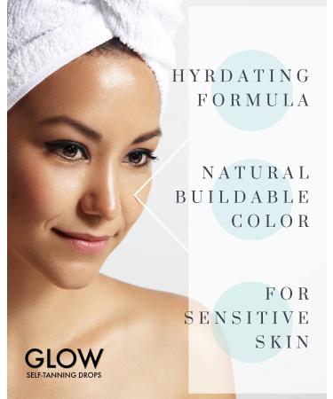 RemeVerse Glow Self-Tanning Drops with Aloe - Sunless Tanner for Face & Body, Buildable Color - 1FL Oz - Buy Online on GoSupps.com