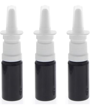 Buy Empty Mironglas Nasal Spray Bottle 10ml with Fingertipper | Cosmetex Violet Glass Vaporizer - 3x Pack - Buy Online on GoSupps.com