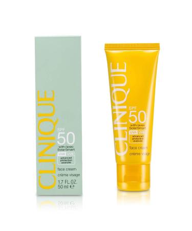 Clinique Sun SPF 50 UVA/UVB Face Cream 1.7 oz - Protection & Hydration - Buy Online on GoSupps.com