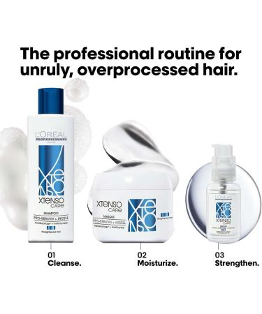 L'Oreal Professionnel X-Tenso Care Straight Shampoo 230 Ml - Buy Online on GoSupps.com