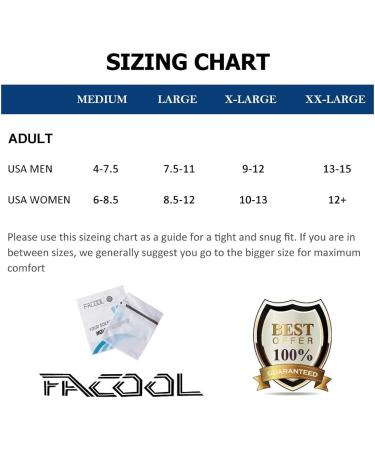 Facool Diabetic Socks - Men Women Dress Crew Cotton 6 Pairs X-Large Black - Buy Online on GoSupps.com