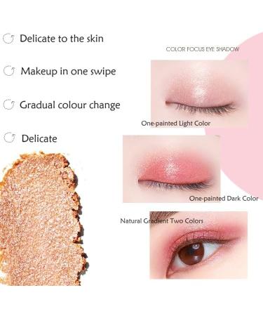  Beliky Girl Glitter eyeshadow stick lightweight luxury double-ended shimmering cream eyeshadow stick dual-color eyeshadow pencil for lazy people eyeshadows (#1) - Buy Online on GoSupps.com