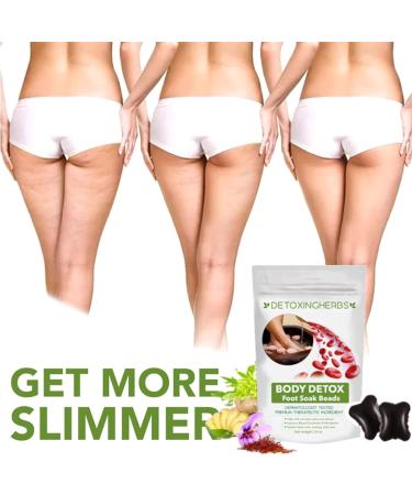 GFOUK Detoxingherbs Cleansing Foot Soak Beads Slimwe Body Detox Foot Soak Botanical Cleansing Foot Soak Beads GFOUK Foot Soak Beads Lymphatic Drainage Ginger Foot Soak (2bag) - Buy Online on GoSupps.com