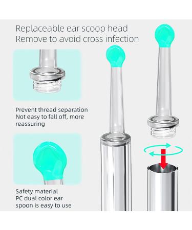 Ear Wax Removal Tool with 1296P Ear Camera & 6 Led Light for Earwax Removal - Black - Buy Online on GoSupps.com