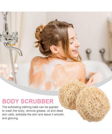 FOMIYES 3pcs Exfoliating Bath Balls | Bath Sponges & Shower Scrubber | Sisal Loofah for Deep Cleansing - Perfect for Body Care & Shower Essentials - Buy Online on GoSupps.com