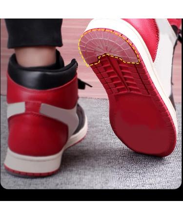 Buy Sole Protector for Sneakers | Strong Self-Adhesive Repair Plates for Air Jordan | Non-Slip Heel Pad | Transparent | Men's & Women's Size 11-12 - Buy Online on GoSupps.com