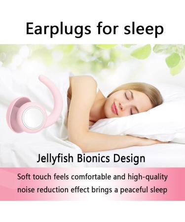 Reusable Silicone Earplugs for Sleep, Snoring, Concerts & Swimming - Pink | Noise Cancelling, Sound Blocking & Noise Reduction Ear Plugs - Buy Online on GoSupps.com