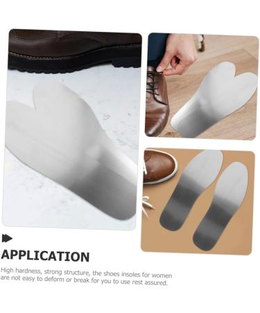 Stainless Steel Anti-Fatigue Shoe Inserts for Women & Men | Arch Support Insoles | Durable Replacement Insoles - 26x8.5CM - Buy Online on GoSupps.com