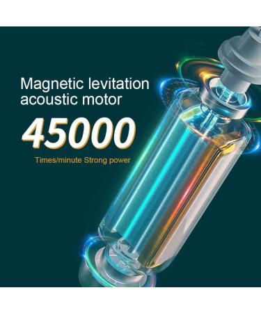 Sonic Electric Toothbrush - 2 Brush Heads Fast Charge 4 Cleaning Modes Wireless Smart Reminder (Black) - Buy Internationally - Buy Online on GoSupps.com