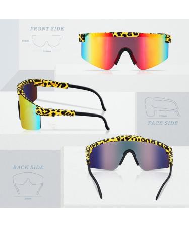 Polarized Sports Sunglasses | TR90 Frame for Men & Women | Ideal for Cycling, Running, Golf, Fishing - Buy Online on GoSupps.com