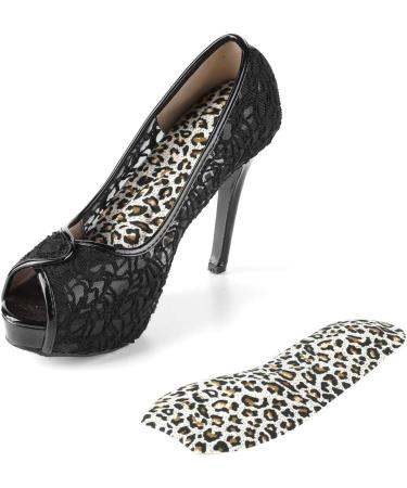 uxcell Leopard High Heel Cushions Insoles - 3/4 Length Sneaker Comfort for Women - 2 Pairs - Buy Online on GoSupps.com