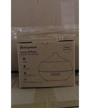 Aroma Diffuser with Essential Oils - 400ml Ultrasonic Aromatherapy Humidifier with Color Light & Timer for Bedroom Apartment & Office - Yellow - Buy Online on GoSupps.com