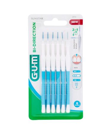 Cep Interdent Gum Bi-Direcc Micro-F 2314 6 pieces (1 pack)