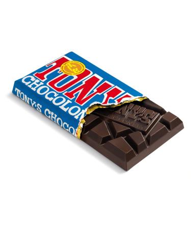 Tony's Chocolonely 70% Dark Chocolate Bar - 6.35 oz (Pack of 1) - Ethical Indulgence - Buy Online on GoSupps.com