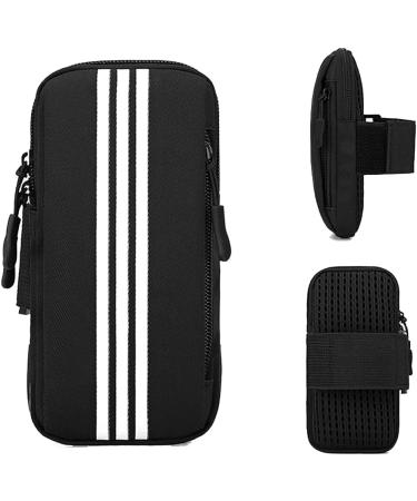 Cell Phone Pocket Running Sport Bracelet | Black Jogging Holder & Fitness Bag - Buy Online on GoSupps.com