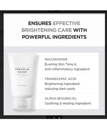 Buy SKIN1004 Madagascar Centella Tone Brightening Capsule Cream - 75ml Non-Sticky Hydrating Formula | Shop Internationally at Your Store Name - Buy Online on GoSupps.com