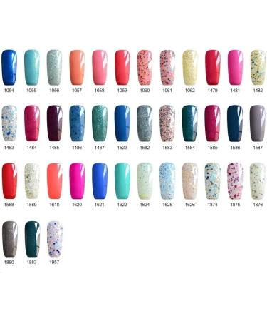 Vishine Gelpolish Gel Nail Polish Lacquer Shiny Color Soak Off UV LED Manicure LightCoral(1592) - Buy Online on GoSupps.com