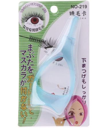 3 In1 Trendy Mascara Shield Guard Eyelash Comb Applicator Guide Card Makeup Tool Makeup Tool Cleaner Random Color - Buy Online on GoSupps.com