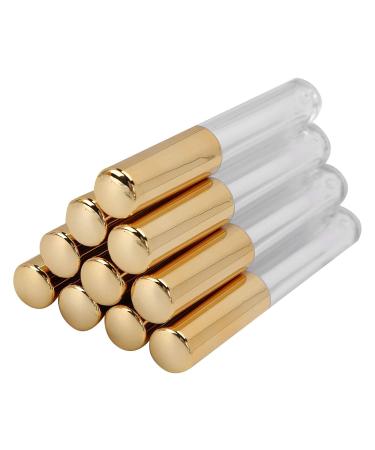 10pcs Empty Lip Gloss Tubes with Wand - Refillable 1.5ml Transparent Plastic Lip Balm Bottles for Liquid Lipstick Storage - Buy Online on GoSupps.com