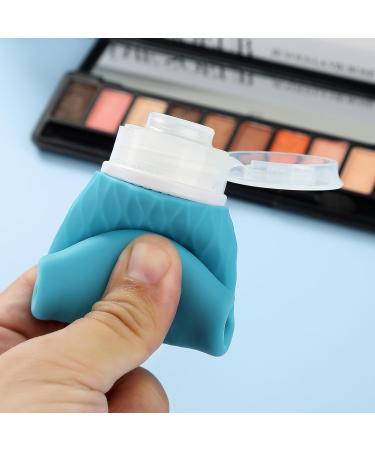 Gemice Silicone Travel Bottles Set - 90ml Leak-Proof & BPA-Free Cosmetic Containers for Shower Gel & Lotion - 4-Pack Ideal for Travel - Buy Online on GoSupps.com