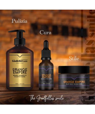 The Goodfellas smile Shampoo Barba Orange Empire nourishing 250 ml - Buy Online on GoSupps.com