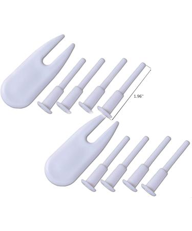 20-Piece Exercise Ball Plug Replacement Kit for Yoga Ball - Air Stopper Plug Pin Adapter Included - Buy Online on GoSupps.com