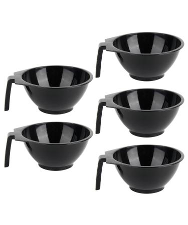 Generisch Lot de 5 bols m langeurs pour coloration des cheveux - Accessoires de coloration empilables pour les amateurs de coiffure professionnels et d butants