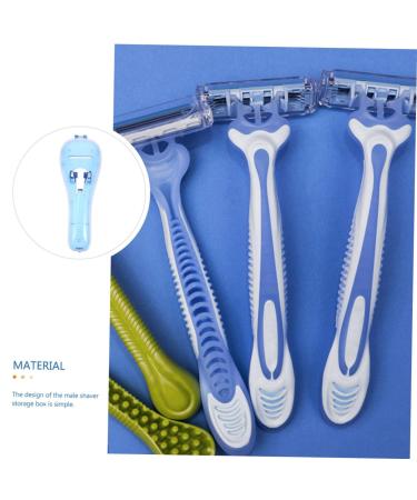 Beavorty 2er-Box Razor Storage Box - Manual & Electric Shaver Travel Case | Hartschalesetui for Hand Razors | Compact 16.5x6cm | Perfect for Travelers - Buy Online on GoSupps.com