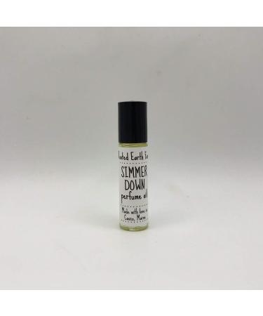 Simmer Down Perfume Oil Roll On Cedarwood Clary Sage Unisex Fragrance - Buy Online on GoSupps.com