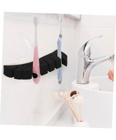 Beaupretty 5pcs Tooth Brush Storage Rack & Drying Stand | Multifunctional Toothbrush Holder for Home & Travel - Buy Online on GoSupps.com
