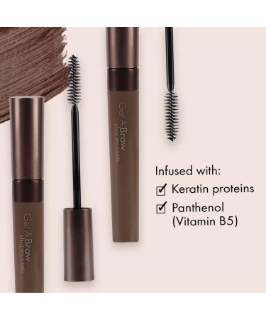 Sorme Cosmetics Natural Dark Brown Brow Shaping Gel - Non-Flaking Formula - Buy Online on GoSupps.com