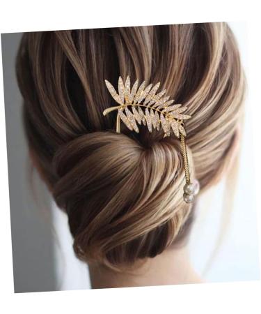 minkissy U-shaped Hairpin Pearl Flower Hair Stick Crystal Flower Hairpin Japanese Hair Stick Hair for Buns U Shape Hair Pins Hair Sticks Rhinestone Hair Pin Bride Japanese-style Hanfu Metal - Buy Online on GoSupps.com