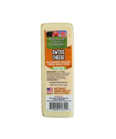 Wisconsin Cheese Company Specialty Cheese Blocks Sampler - 7 Assorted 4oz Blocks incl. Cheddar, Pepper Jack, Swiss, Gouda, Salami, Smoked Cheddar & Tomato Basil - Buy Online on GoSupps.com