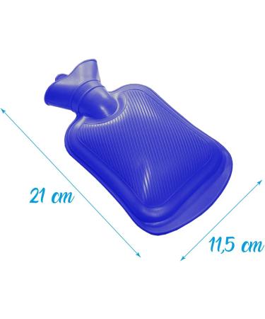 Handwarmer Boule Pocket Foot Warmers - 11.5x21 cm - 0.25L - Blue - Ideal for Pain Relief Cold Days & Travel - Perfect for Children - Buy Online on GoSupps.com