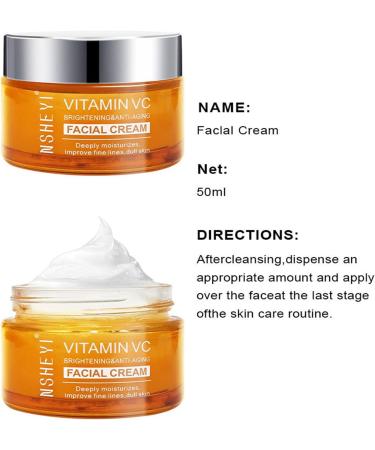 5 Pack Vitamin C Skin Care Set Moisturizing Facial Skin Care with Face Cleanser Face Serum Face Cream Toner and Lotion Anti Aging Skin for - Buy Online on GoSupps.com