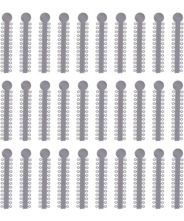 MIBICIRI 2Bag/2080Pcs Dental Orthodontic Ligature Ties Orthodontic O-Rings Elastic Rubber Bands for Braces Teeth (Grey) - Buy Online on GoSupps.com