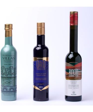 The Best Extra Virgin Olive Oils (TOP10 of the EVOOLEUM International Extra Virgin Olive Oil Quality Awards 2022) - Pack of 3 bottles of 500ml (Cardboard Box) - Buy Online on GoSupps.com