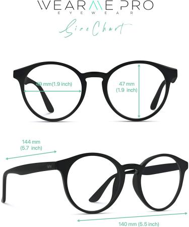 Retro Round Blue Light Blocking Glasses for Women - UV & Bluelight Blocker - Anti Glare  Trendy Non-Prescription  Dark Grey Frame - Buy Online on GoSupps.com