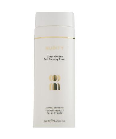 Rose & Caramel Nudity Clear Self Tanning Mousse 200ml - Skinkissed Golden Tan - Buy Online on GoSupps.com
