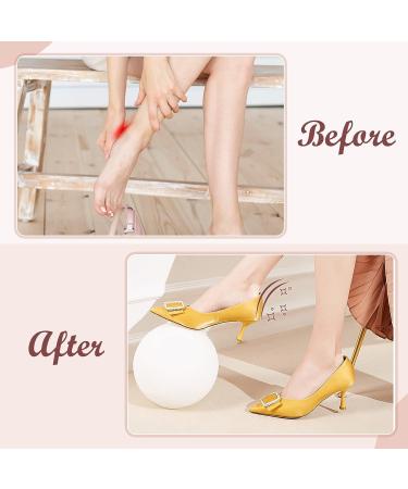 Invisible Heel Protector Sticker: 100pcs Oval Shaped Sole Patch for Anti-Friction & Disposable Shoe Heel Insoles - Transparent Heel Guard Skin for Foot Care - Buy Online on GoSupps.com