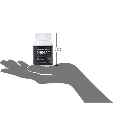 Sea Buckthorn Farm Oil Blend Omega 7 Supplement - Vegan Omega 3 Capsules - Omega 3 6 9 Softgels - 60 Capsules - Buy Online on GoSupps.com
