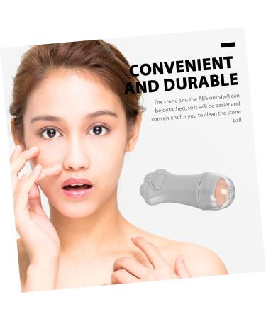 TOVINANNA 1pc Volcanic Stone Oil-absorbing Ball Oil Absorption Stick Nursing Remove Oil Volcanic Rock Cat Paw 7.50X3.00X3.00CM Grey - Buy Online on GoSupps.com