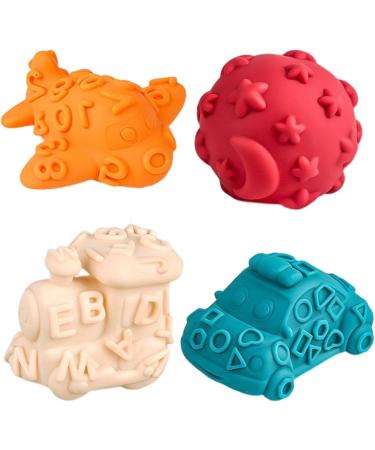 Shop Kirdume Sensory Texture Balls | Structured Soft-Squeeze Massage & Activity Rascal Toys - Perfect Gift for All Ages - Buy Online on GoSupps.com