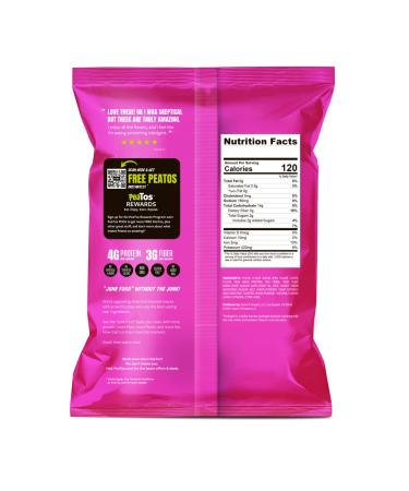 PeaTos Crunchy Rings Sweet Onion Snack Packs - 4g Protein, 3g Fiber, Gluten Free - 2.5oz, 4 Count - Buy Online on GoSupps.com
